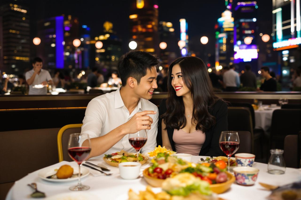 QQ吃瓜群 - 某顶流明星深夜被拍与神秘女子共进晚餐，疑似新恋情曝光